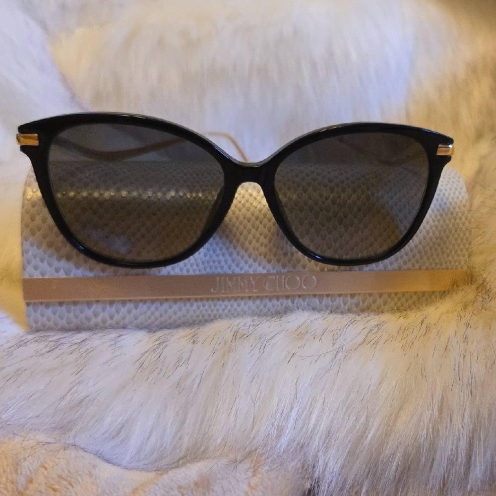 Jimmy Choo Elegant Black Sunglasses